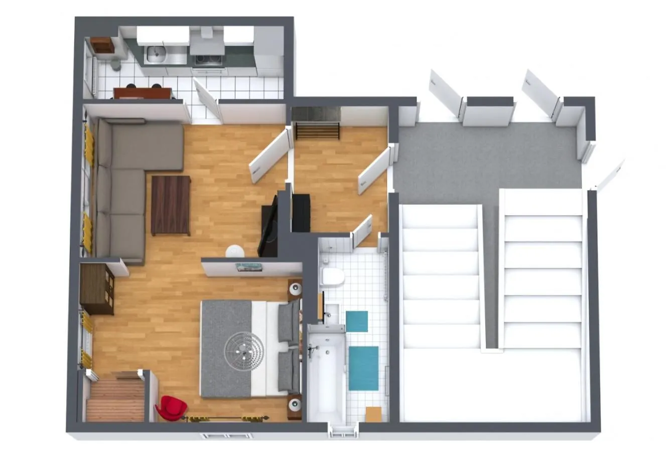 Apartment Federtraum Mit Sauna Sehr Gemuetlich, Neu Dresden